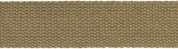 Gurtband 30mm Baumwolle - dunkelbeige